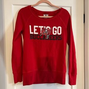 Victoria's Secret Pink NFL Tampa Bay Buccaneers Long Sleeve Sweatshirt XSmall